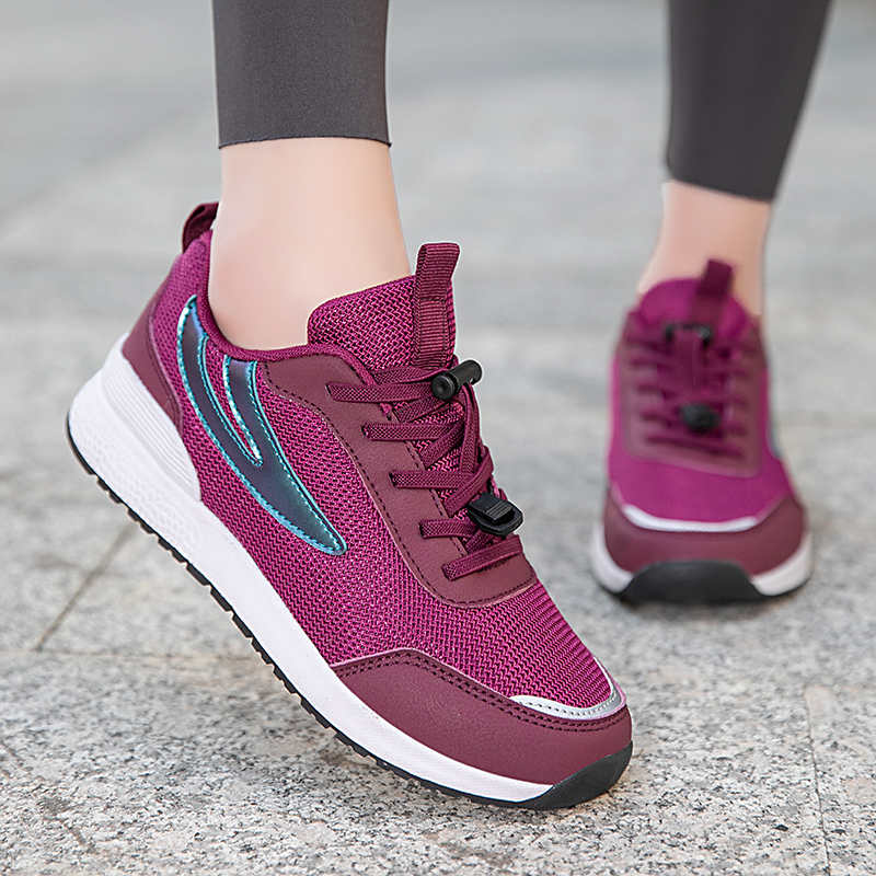 Outdoor Sport News - Moccassin Rutschfeste Damen-Vulkanisierte Sportschuhe Skateboard-Sneaker Übergrößen