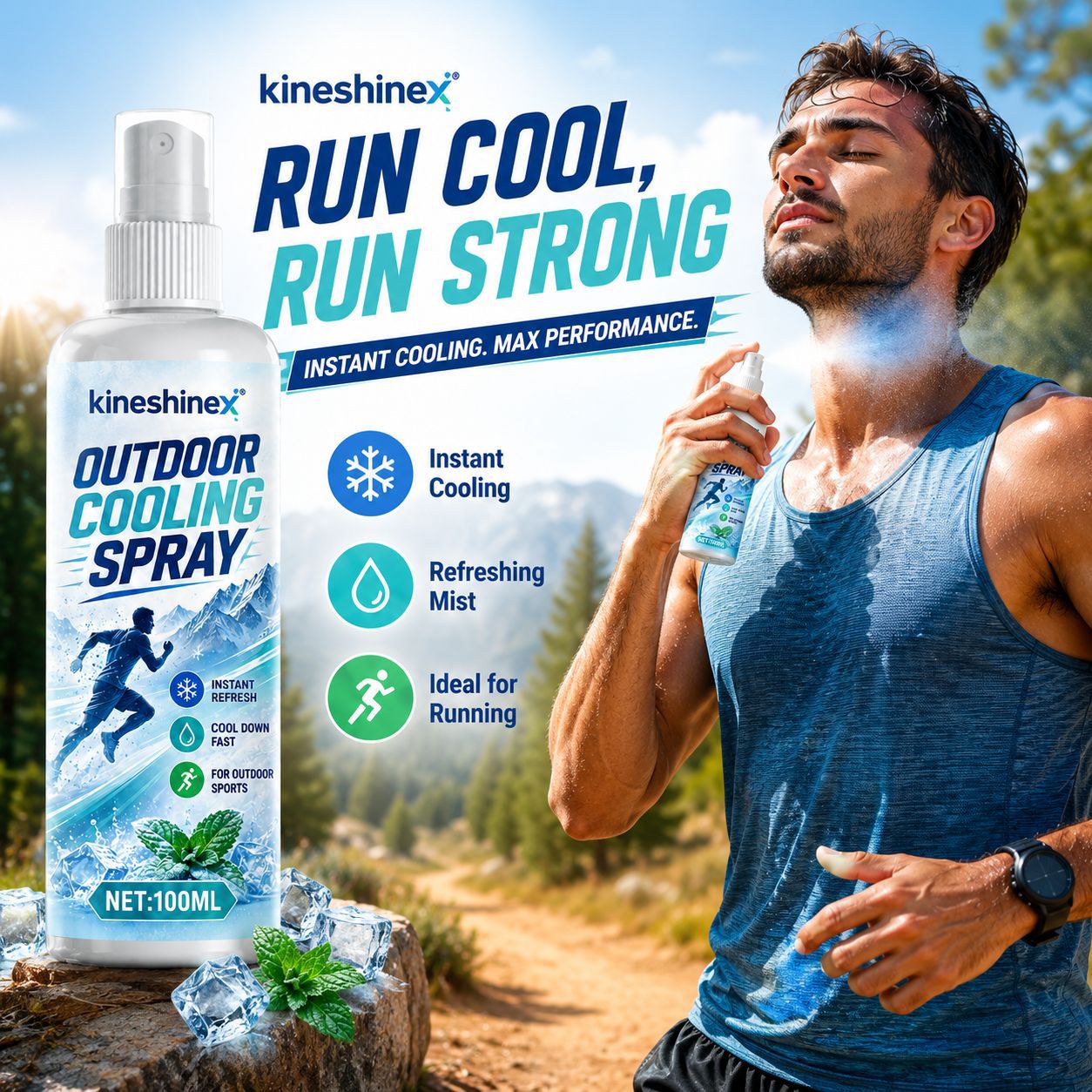 Outdoor-Kühlspray 100ml – Sofo – Outdoor Sports Accessories Bewertung und Preis