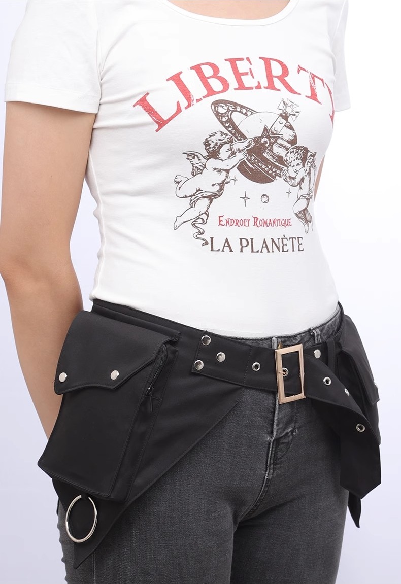 Damen Mittelalter Punk Hüfttas – Outdoor Sports Accessories Bewertung und Preis