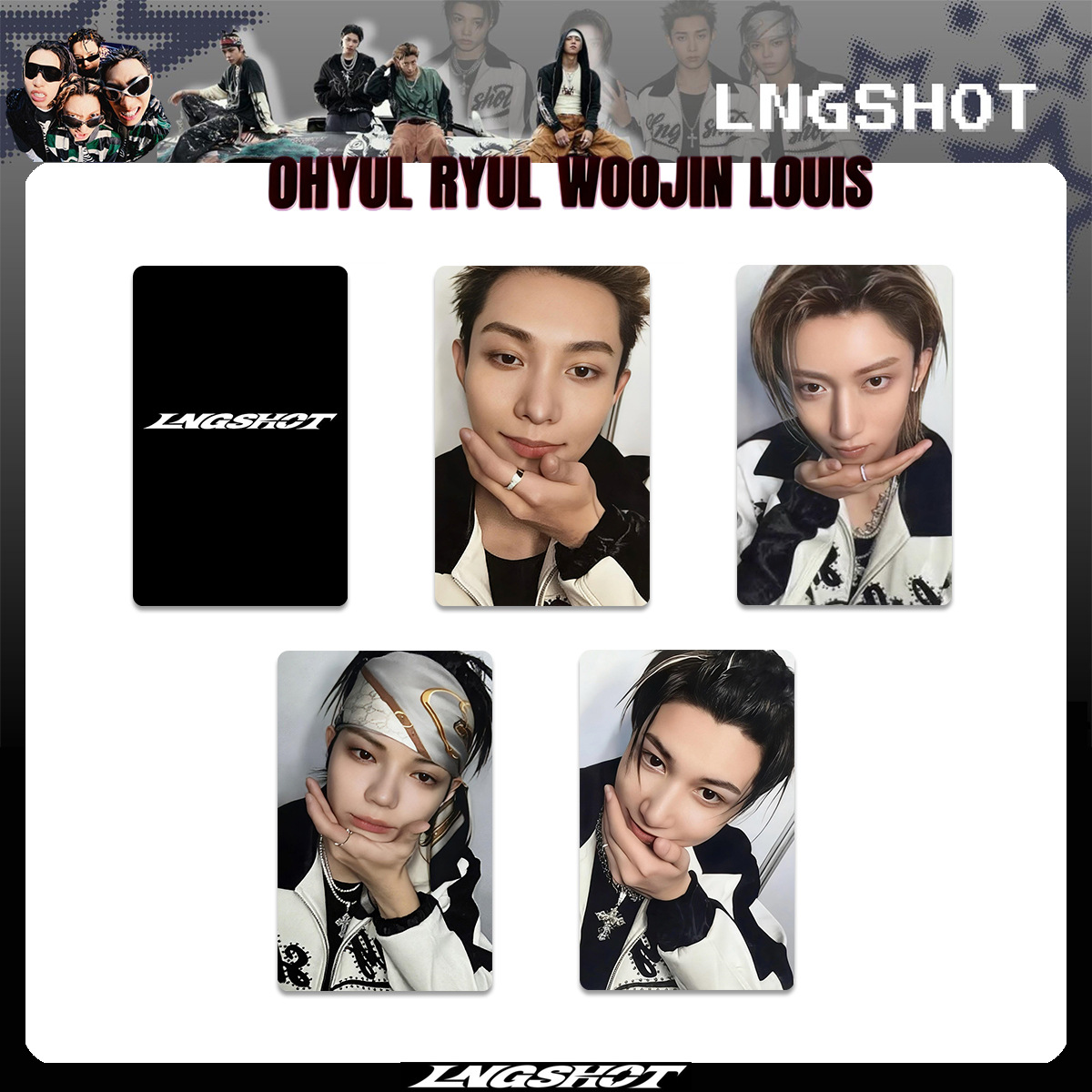 40 STÜCK NEUE KPOP Hip-Hop-Gru – Outdoor Sports Accessories Bewertung und Preis