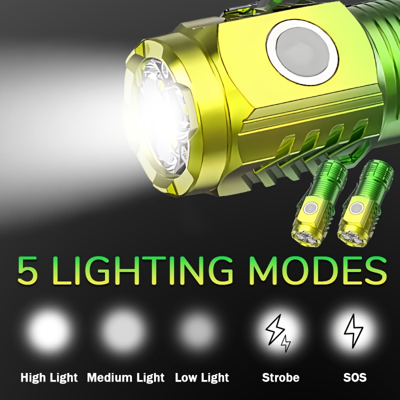 Mini-3-LED-Taschenlampe mit St – Outdoor Spotlight Bewertung und Preis
