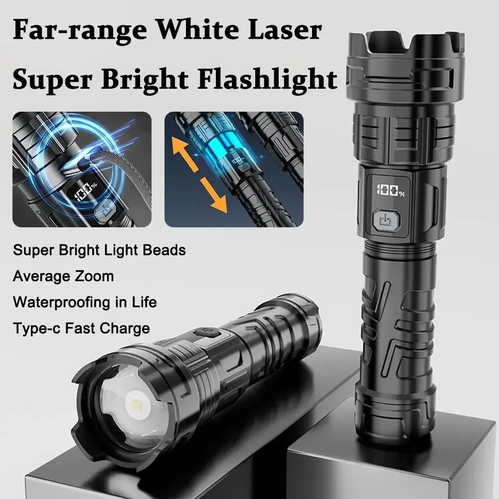 Superhelle LED-Taschenlampe, w – Outdoor Spotlight Bewertung und Preis